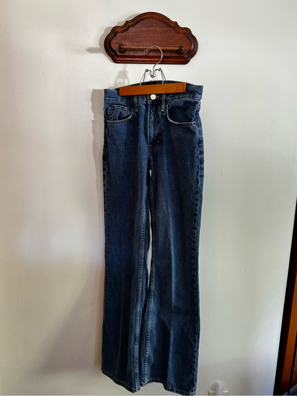 BDG Dark Blue Flare Jeans